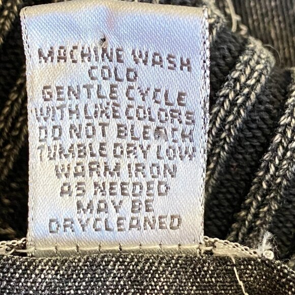 Vintage Chico’s Washed Denim Embroidered Jacket Western Whimsigoth Grunge-M - Picture 15 of 15